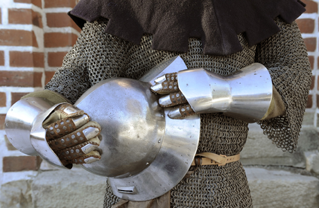 Riddarrustning. Foto: Viveca Ohlsson/Kulturen