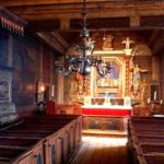 Bosebo Kyrka interiör
