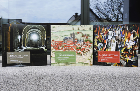 Bokverket Lunds historia – staden och omlandet. Foto: Viveca Ohlsson/Kulturen