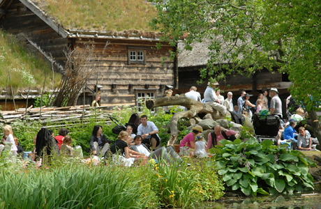 Sommar i Kulturens friluftsmuseum. Foto: Viveca Ohlsson/Kulturen