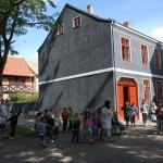 Thomanderska sett från gaveln. Foto: Viveca Olhsson/Kulturen