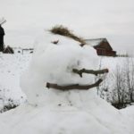 Närbild på snögubbe på Östarp. Foto: Kristina Bakran/Kulturen Närbild på snögubbe på Östarp. Foto: Kristina Bakran/Kulturen