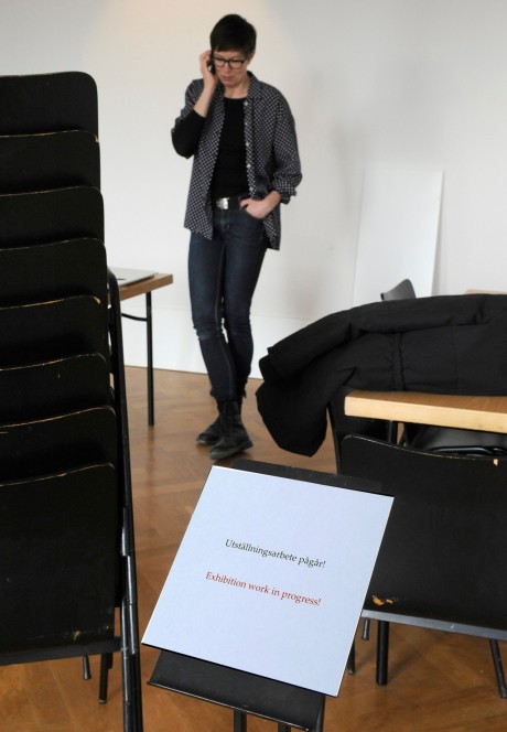 Caroline Owman är projektledare för Lundautställningen. Foto: Viveca Ohlsson/Kulturen