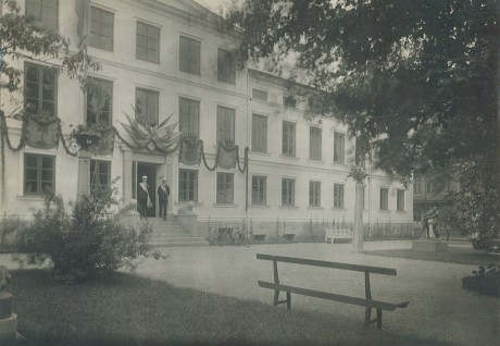Bild från 1929 när Vita huset invigdes av Kulturen. Foto från Kulturens arkiv. 
