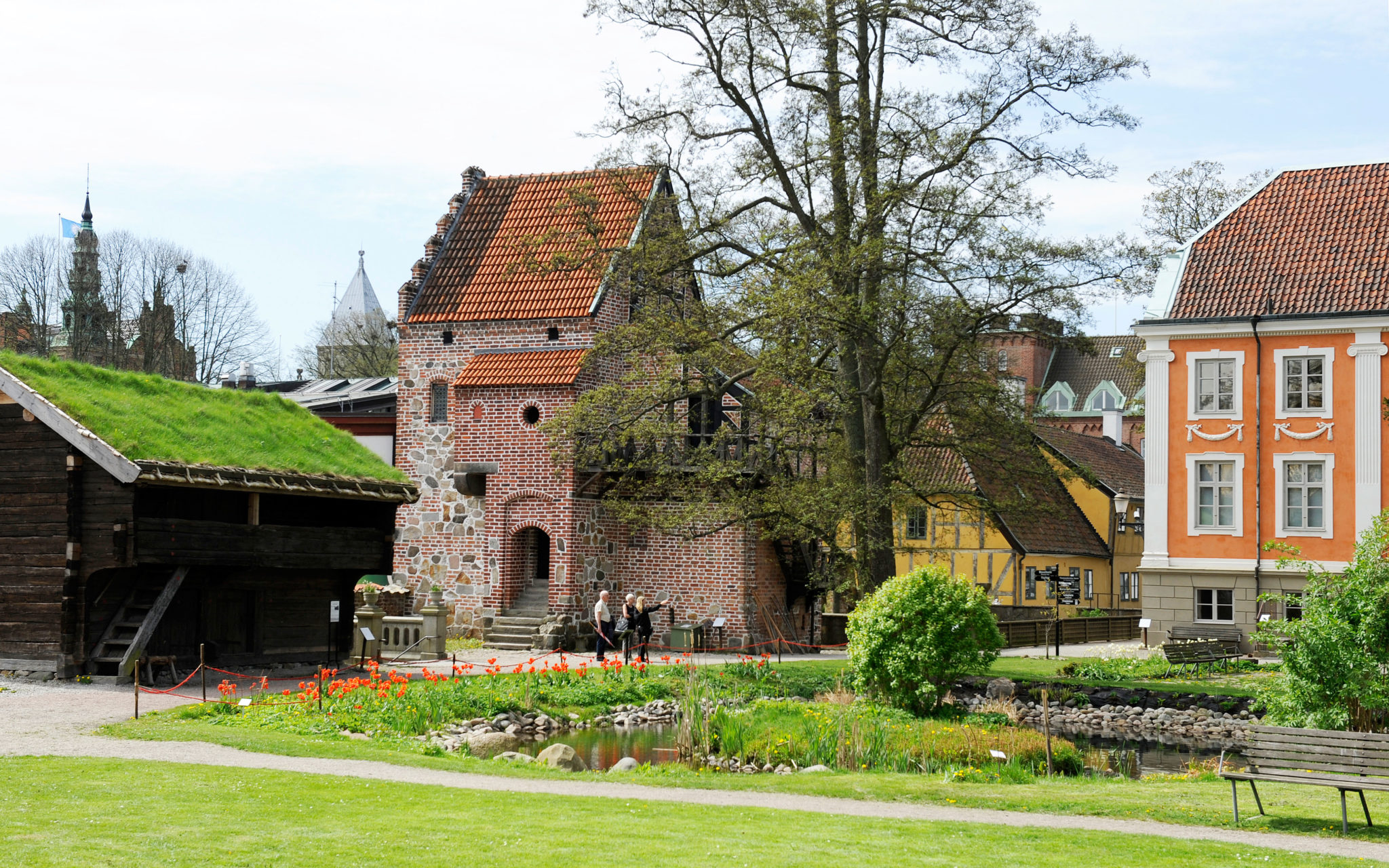 Kulturen i Lund en vårdag.