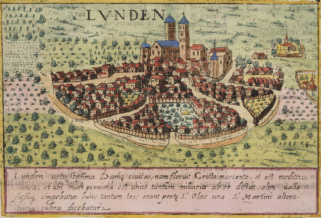 Das älteste bekannte Bild von Lund