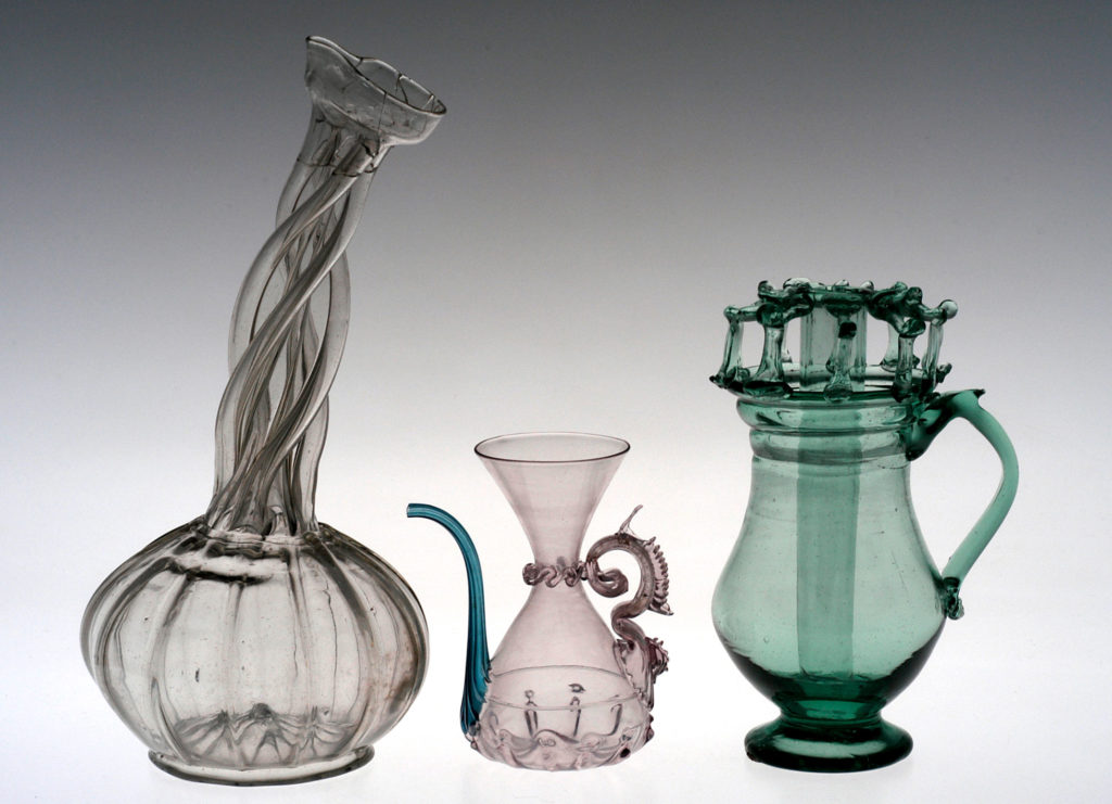 Glas från utställningen