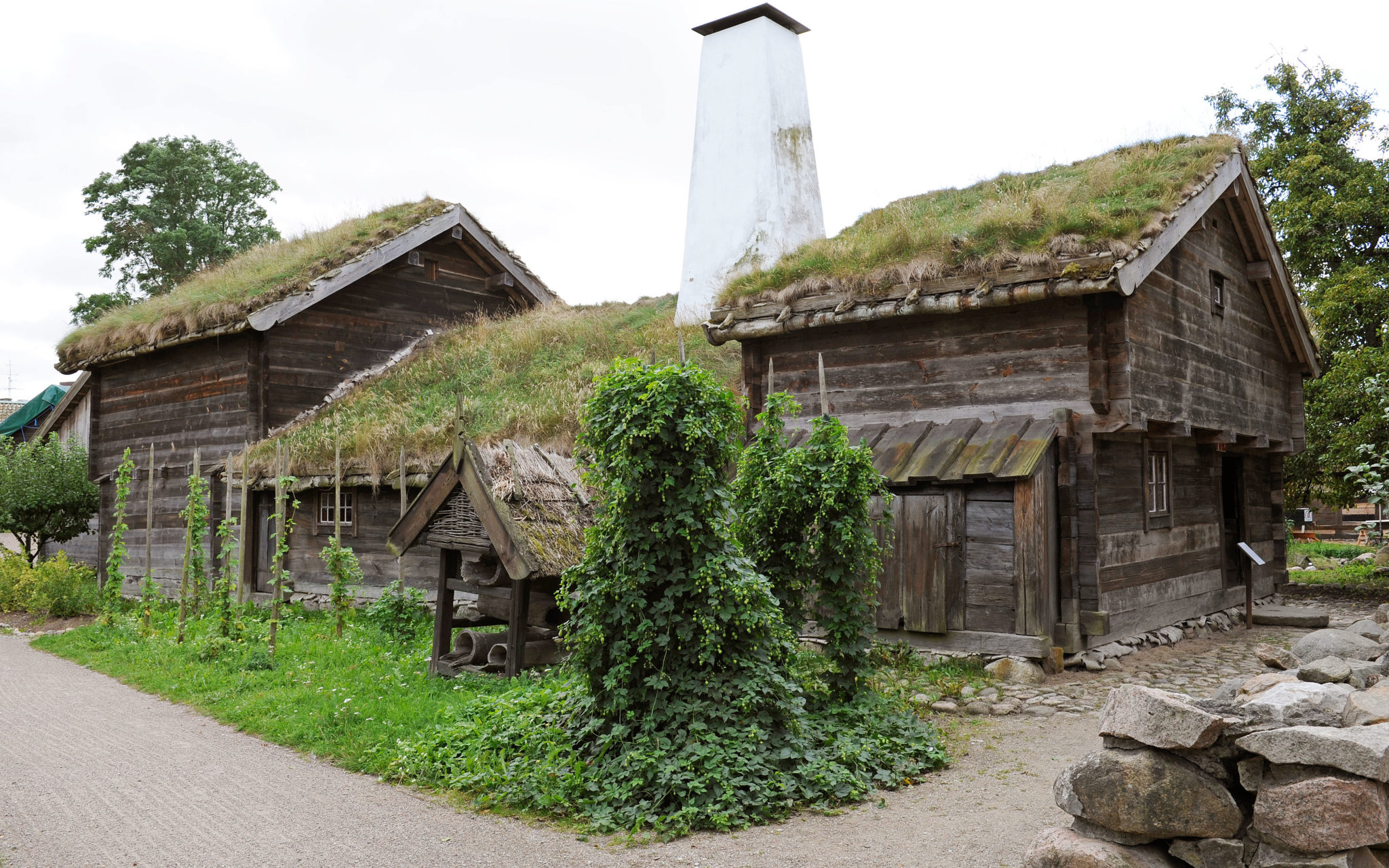 Humlestörar utanför Blekingegården