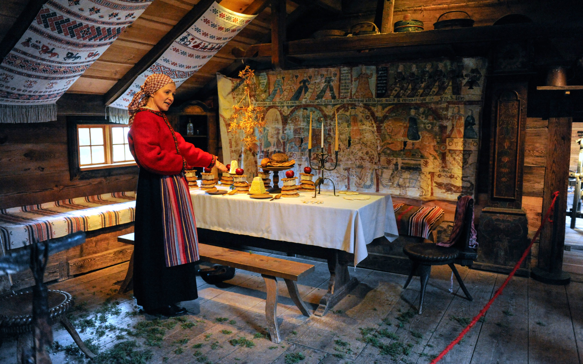 Julvisning i Blekingegården.