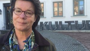 Charlotte Åkerman, chef för Samlingsavdelningen på Kulturen.