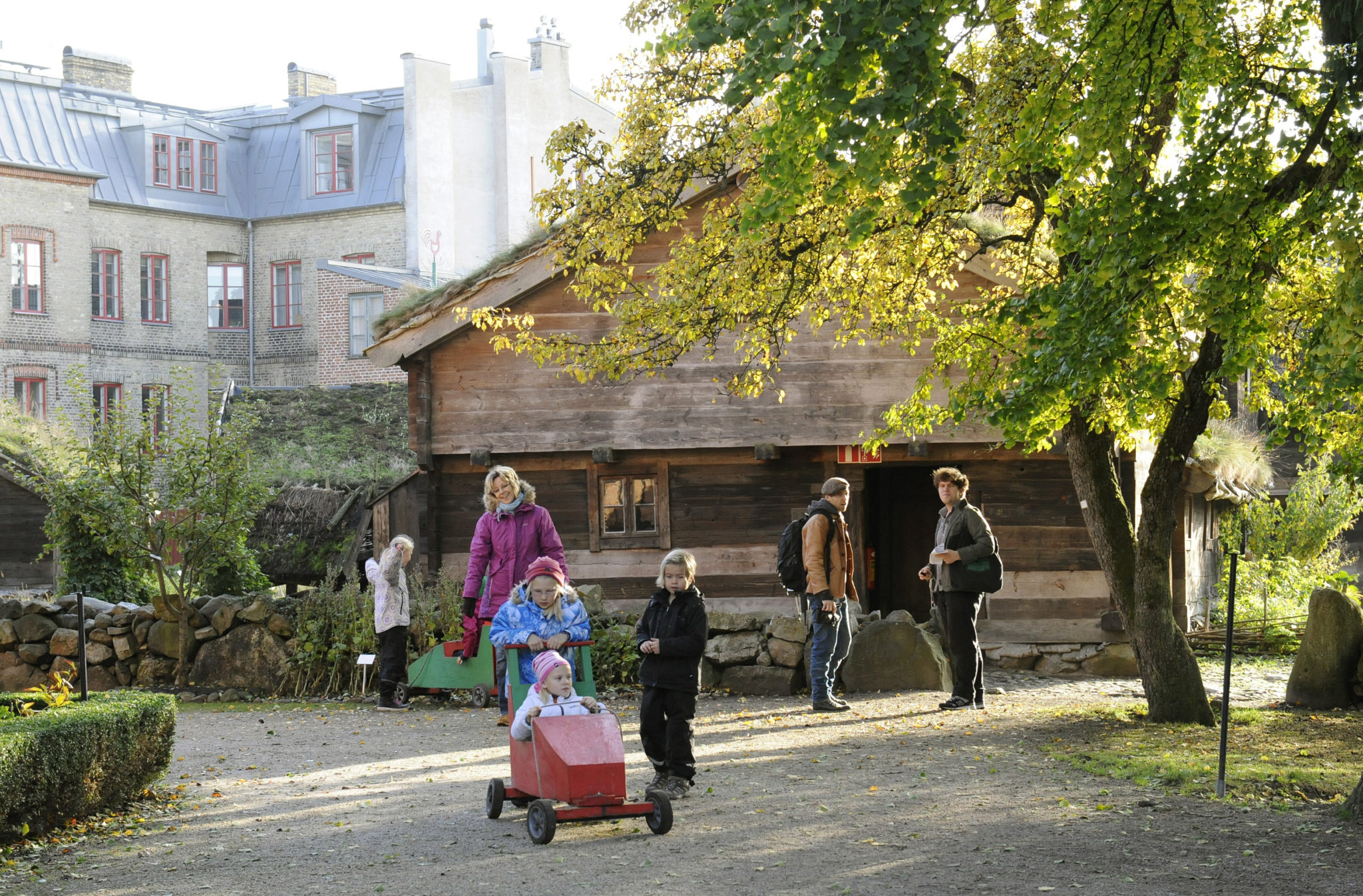 Höst i friluftsmuseet på Kulturen i Lund