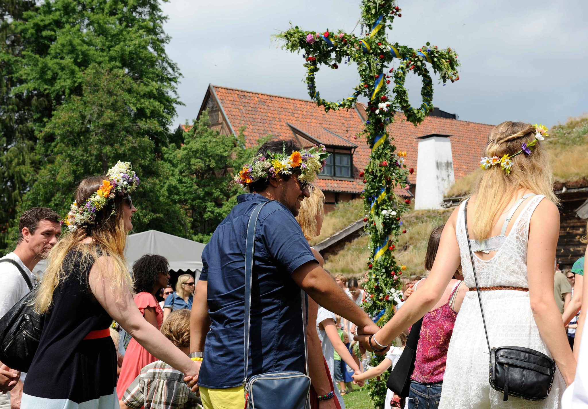 Midsommarfirande på Kulturen i Lund