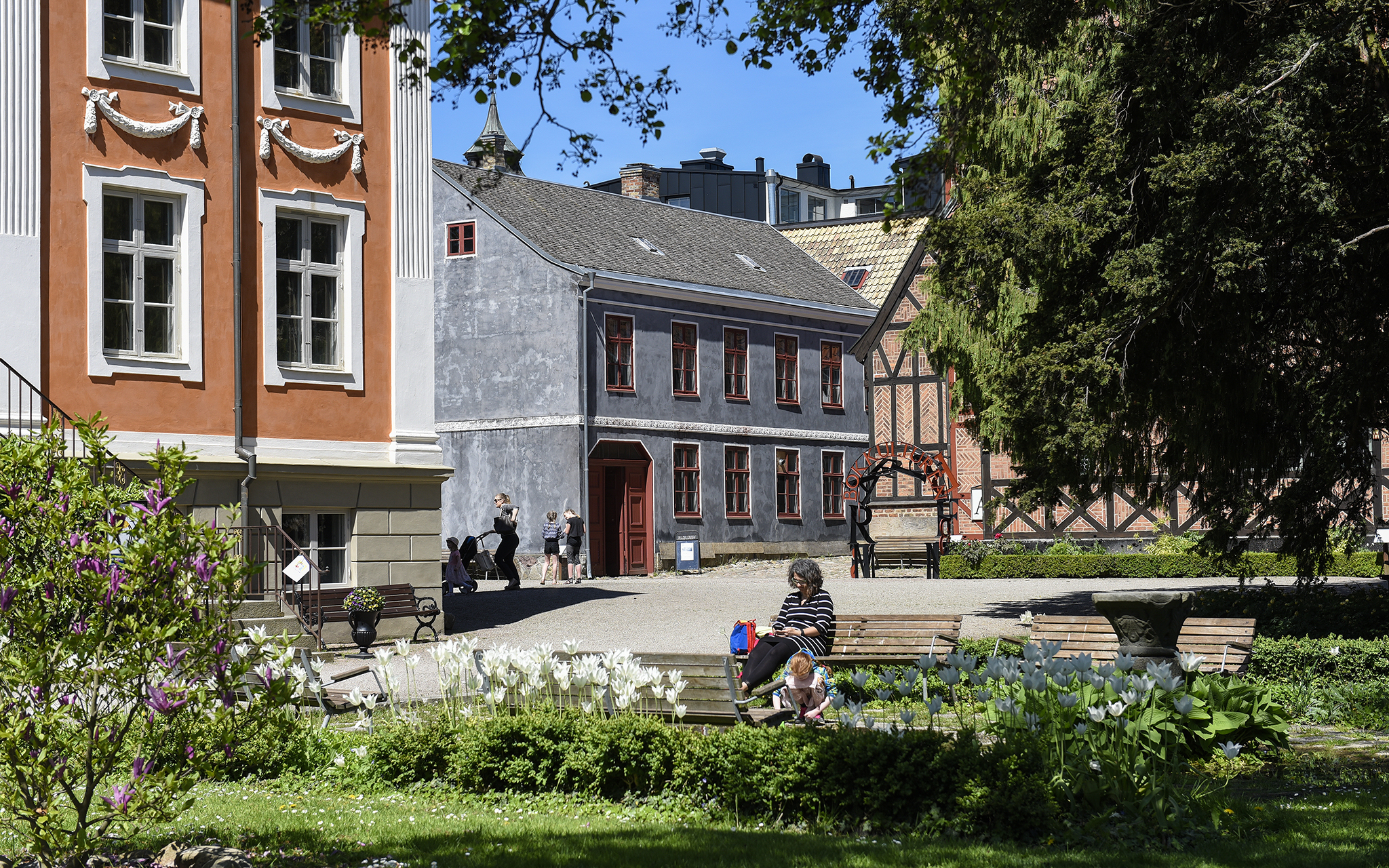 Kulturens friluftsmuseum en majdag. Foto: Viveca Ohlsson/Kulturen