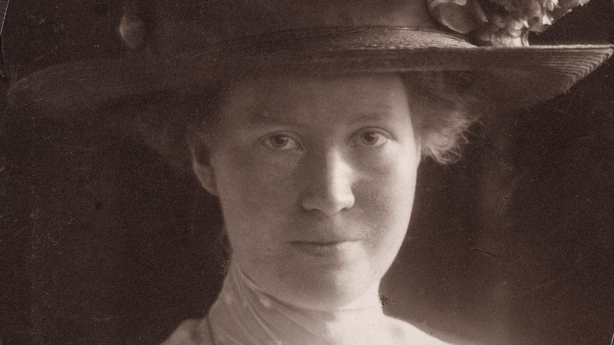 Ida Ekelund beskuret porträtt. Foto: Maria Jonn