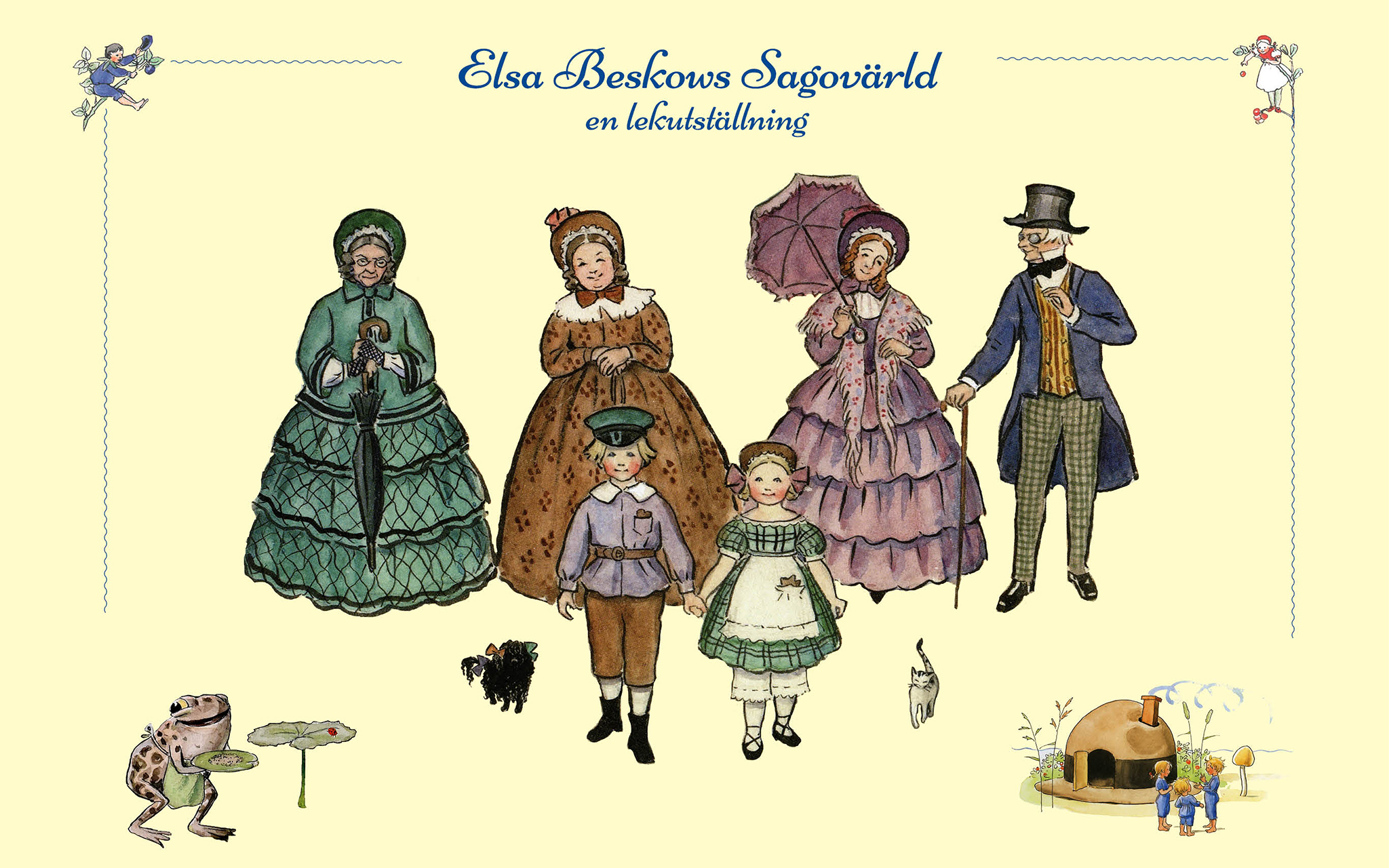 Figurer från Elsa Beskows illustrationer