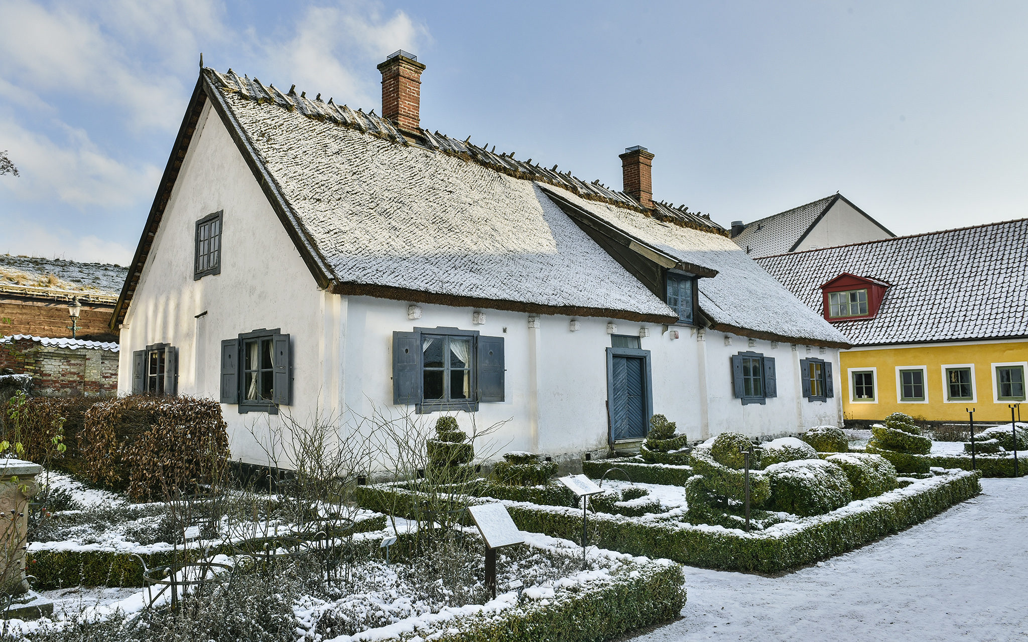 Västra Vram's Vicarage in the open-air museum at Kulturen in Lund. Photo: Viveca Ohlsson, Kulturen