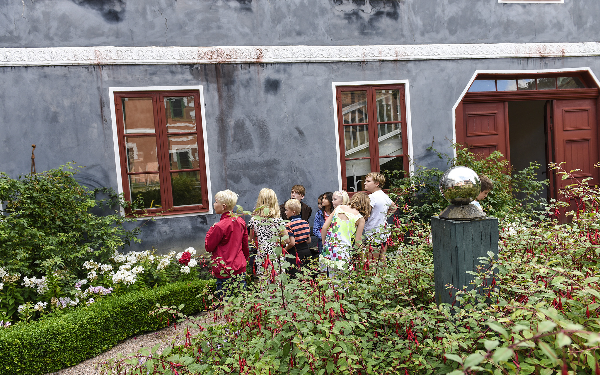 Visningar av Thomanderska huset för barn. Foto: Viveca Ohlsson, Kulturen