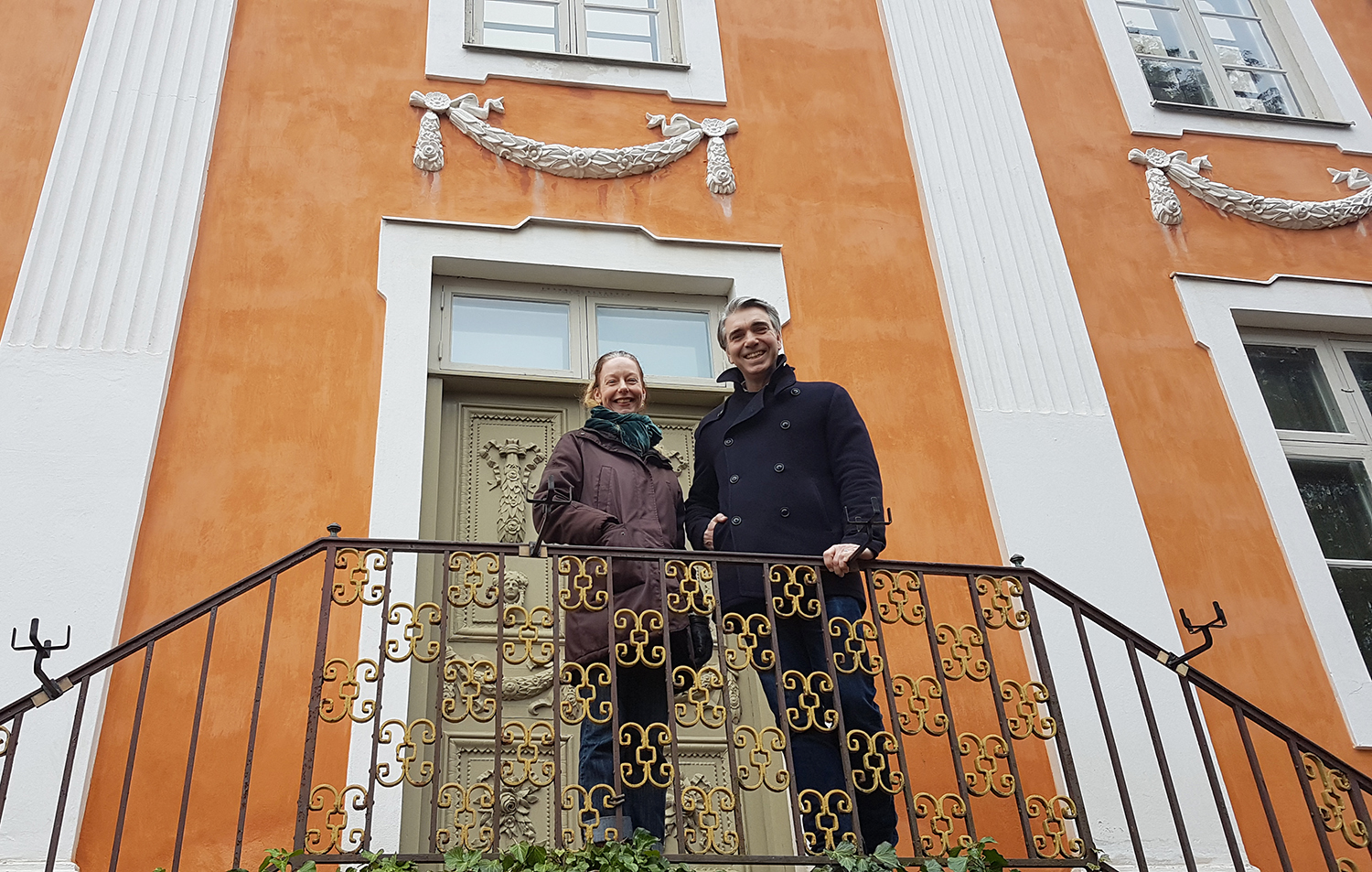 Kulturens museichef Gustav Olsson och forskningsansvarig Lizette Gradén. Foto: Maria Bohlin, Kulturen